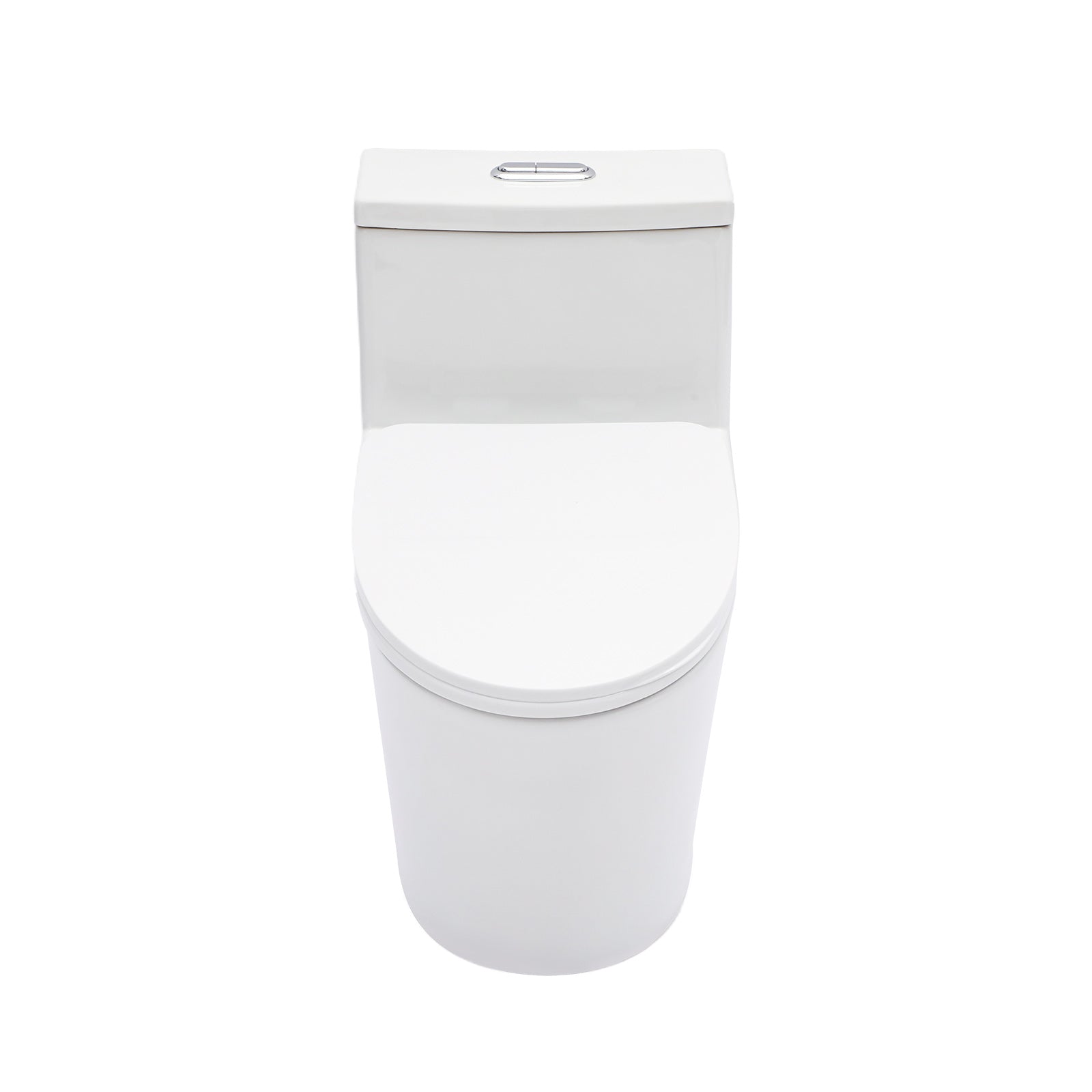 KPUY One-Piece Dual Flush Toilet | 12" Rough-In | Skirted Trapway | MAP 800g Power Flush