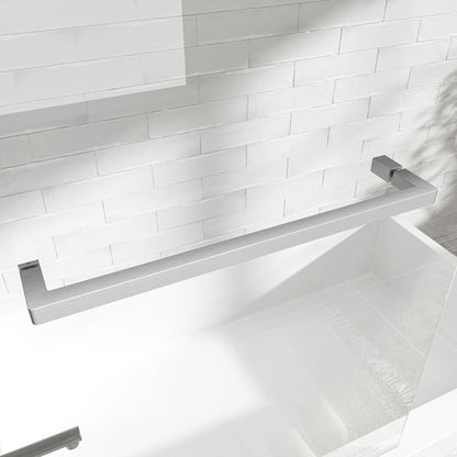 KPUY 32" x 55" Frameless Bathtub Screen | 180° Pivot Shower Door | Reversible