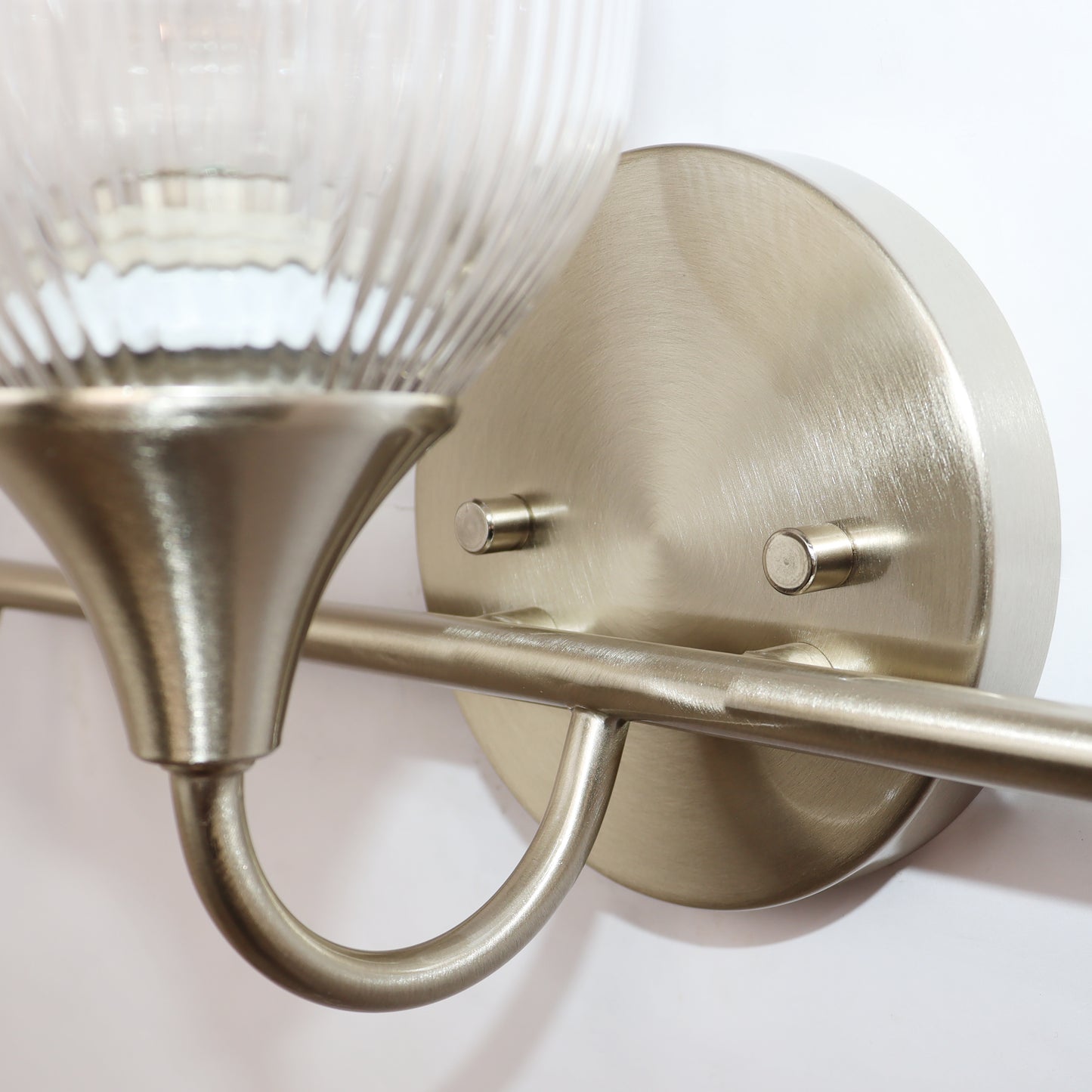 Bathroom Vanity Light Fixture, 3 Light Modern Gold Vanity Lighting fixtures, Bathroom Lighting Fixtures Over Mirror, Bathroom Wall Lamp with Clear Glass for Bathroom, Hallway, Bedroom with E26 Socket