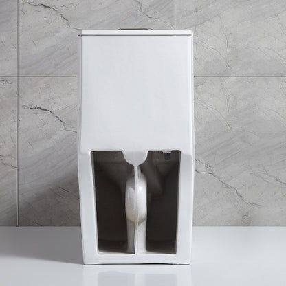Small Compact One Piece Toilet Dual Flush