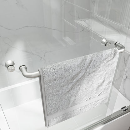 KPUY 55"-60" W Double Bypass Sliding Shower & Bathtub Door | 3 Finishes