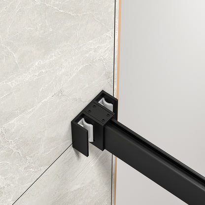 KPUY Frameless Double Sliding Shower & Bathtub Door | 43"-60" W