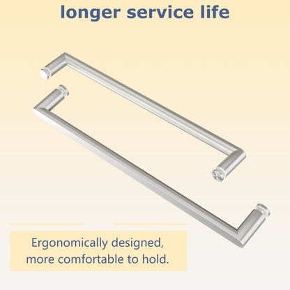 KPUY Frameless Double Sliding Shower & Bathtub Door | 43"-60" W