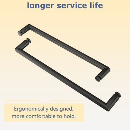 KPUY Frameless Double Sliding Shower & Bathtub Door | 43"-60" W