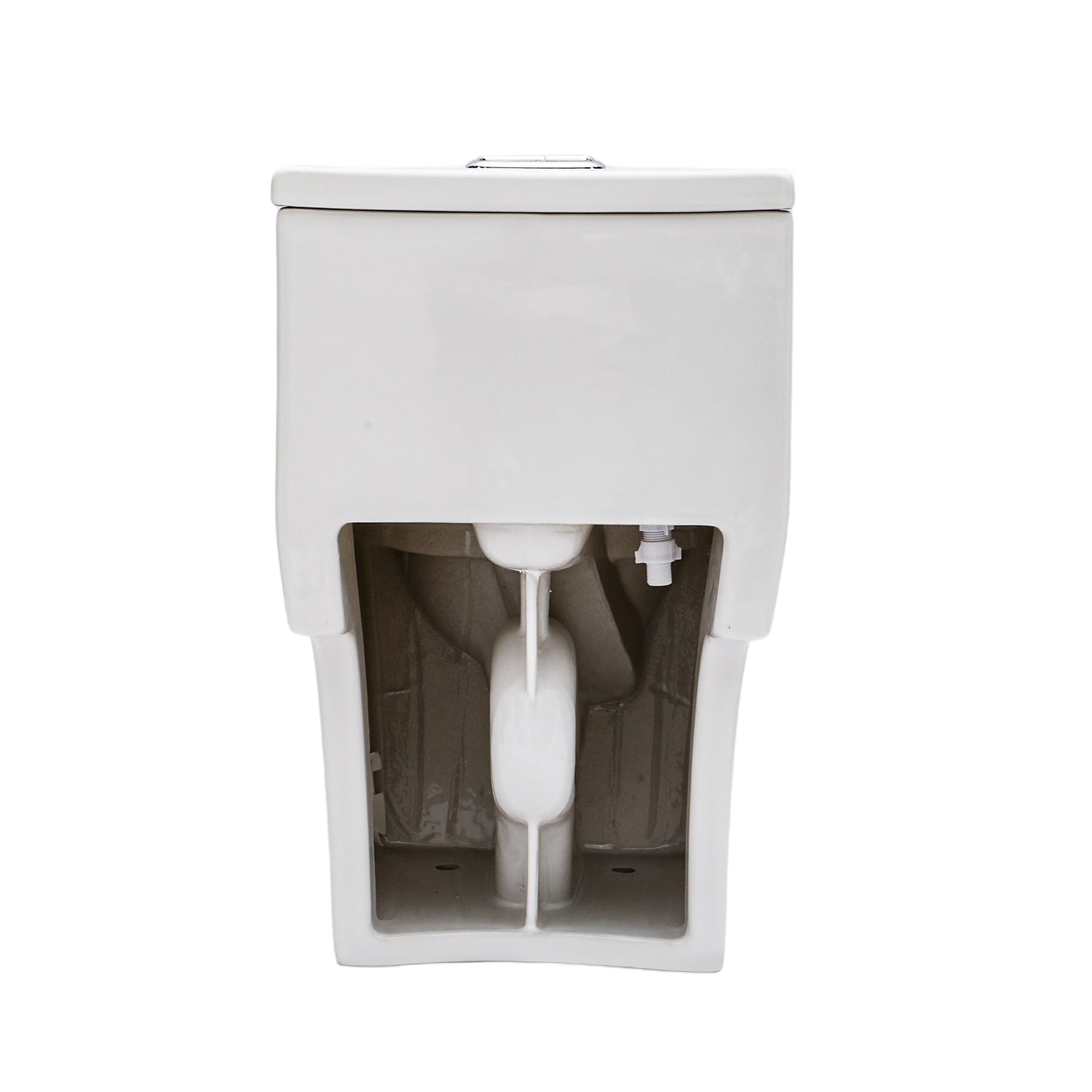 KPUY One-Piece Dual Flush Toilet | 12" Rough-In | Skirted Trapway | MAP 800g Power Flush
