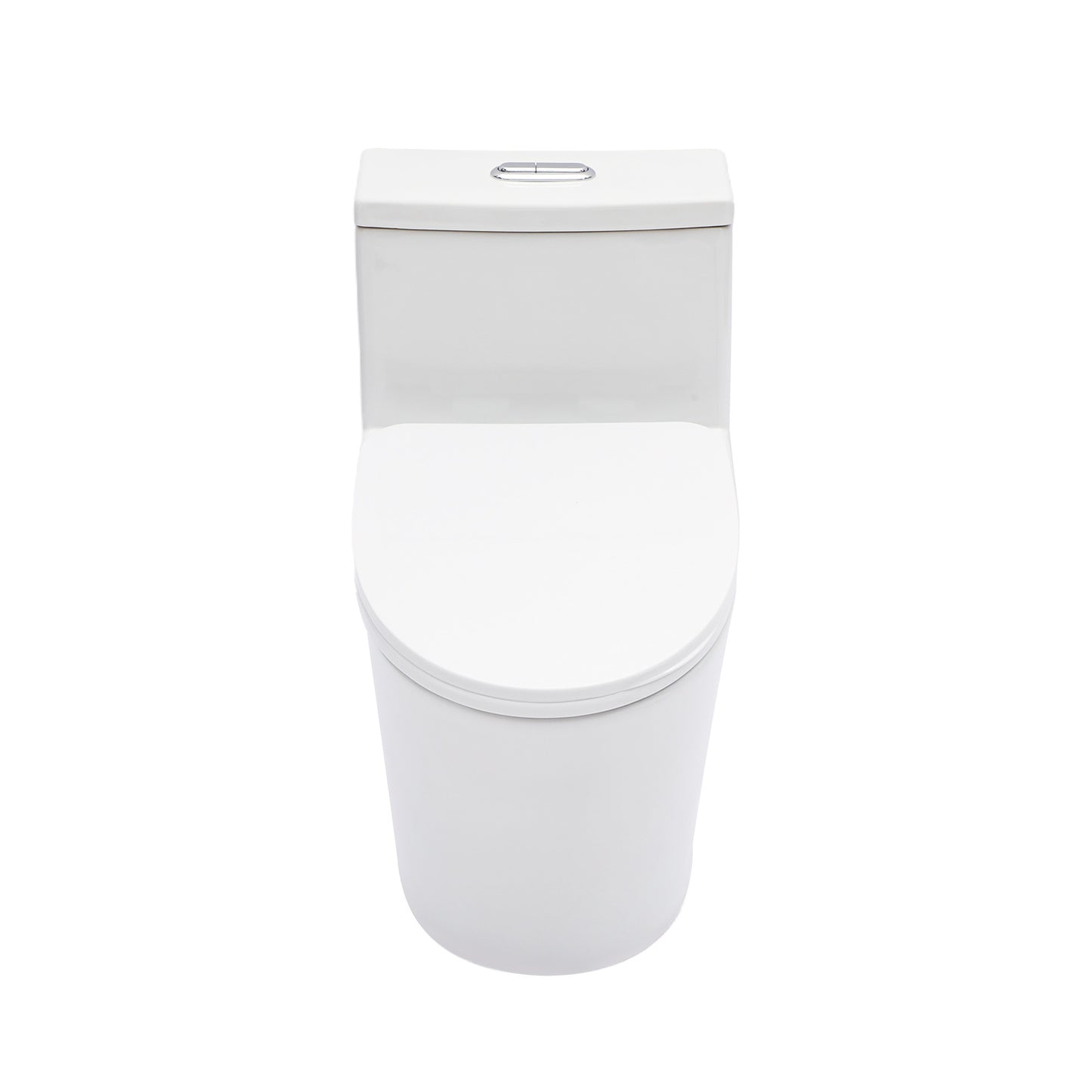 KPUY One-Piece Dual Flush Toilet | 12" Rough-In | Skirted Trapway | MAP 800g Power Flush