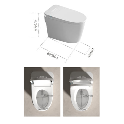 Smart Toilets with Heated Bidet Seat.Portable toilet with bidet built.Intelligent Toilet Auto Open/Close Seat. Bidet toilet with Dryer and Warm Water