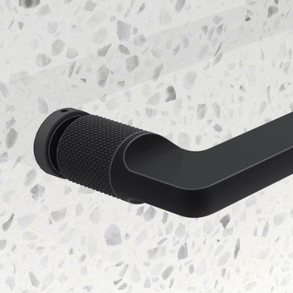 KPUY 76" H Frameless Double Sliding Shower Door | Soft Close | Matte Black (49"-60")